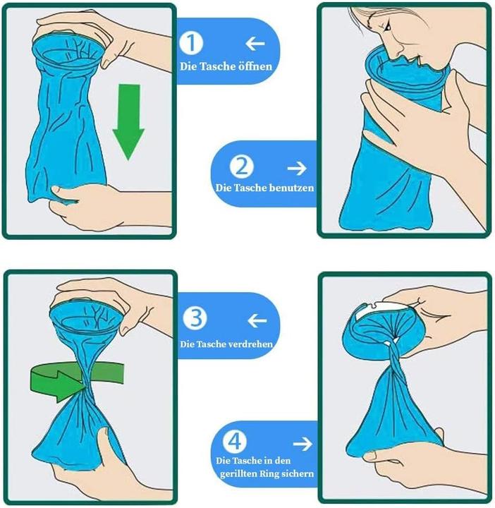 Immagine prodotto ASMI Sacchetti per vomito usa e getta (10 x, 1 l)