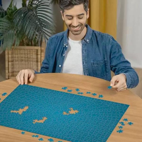 Productafbeelding Ravensburger Puzzel 12000189 - Krypt Puzzel Metallic Mint - Zware puzzel voor volwassenen en kinderen (736 onderdelen)
