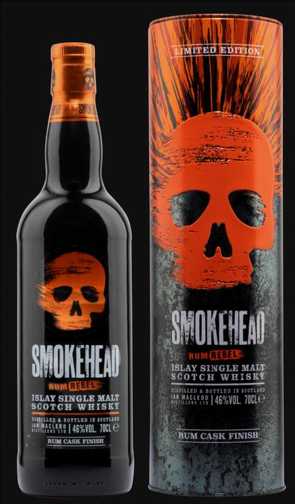 Image du produit Ian Macleod's Smokehead Rhum Rebel (Single Malt, Scotch Whisky, 1 x 70 cl)