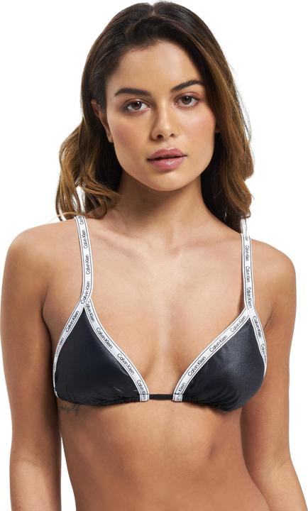 Actual product image Calvin Klein Underwear Core Logo Tape Bikini Top - 87429 (S)