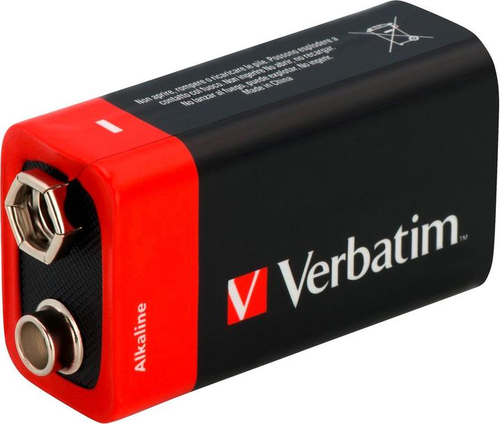 Produktbild Verbatim 6LR61 (1 Stk., 9V Block)