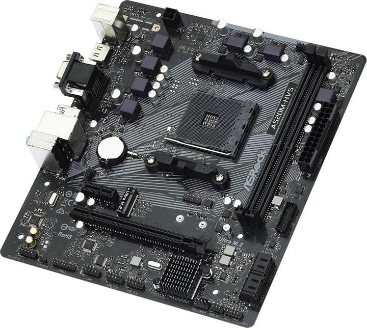 Actual product image AsRock A520M-HVS (AM4, AMD A520, mATX)