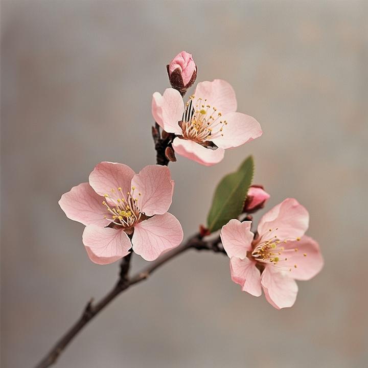 Actual product image Plant in a Box Prunus 'Bonanza' - Peach tree (60 cm)
