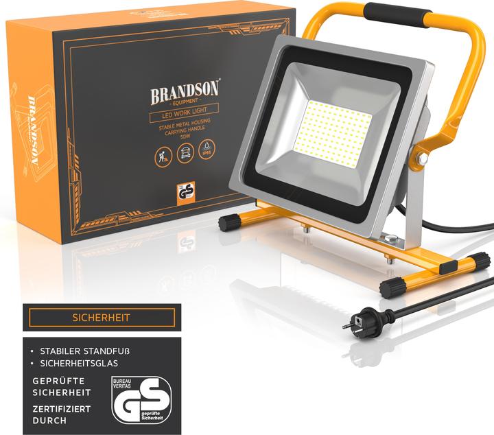 Immagine prodotto Brandson Faretto da costruzione a LED 50 W (4800 lm)