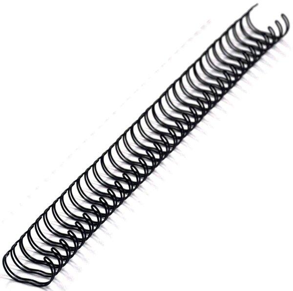 Produktbild RECOsystems Drahtkamm, DIN A4, Teilung 3:1, 34 Ringe, Durchmesser 7,9 mm, schwarz