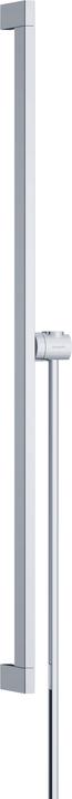 Actual product image hansgrohe Unica shower bar E Puro, 90 cm with Easy Slide shower head holder and shower hose, 24403