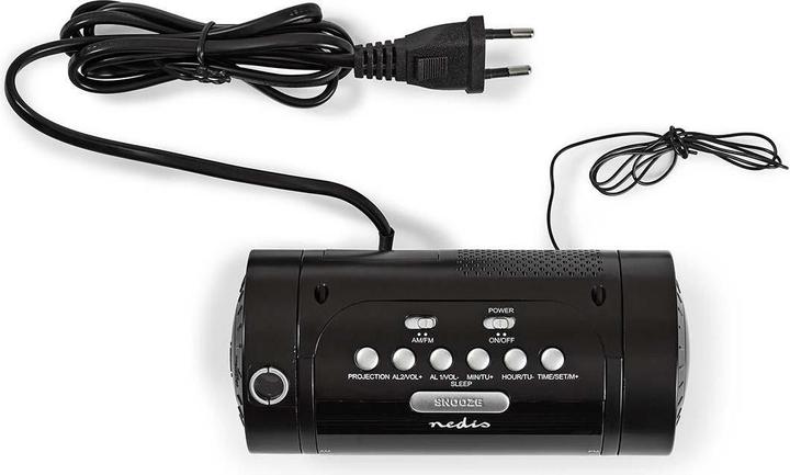 Actual product image Nedis Digital alarm clock radio