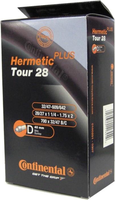 Actual product image Continental Tour 28 Hermetic Plus (Dunlop (DV), 28", 40 mm)