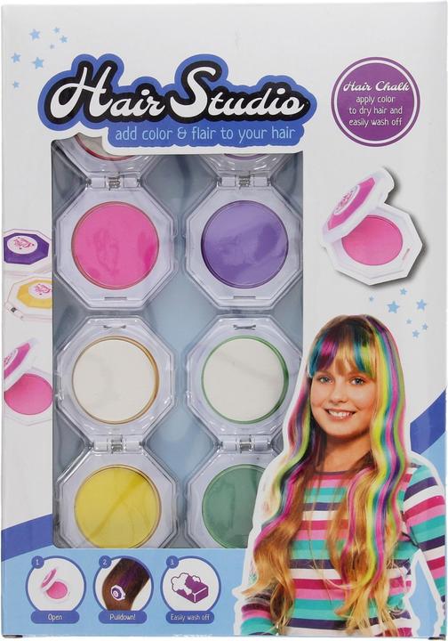 Immagine prodotto Johntoy Set per la colorazione dei capelli (Multicolore, 4 x)