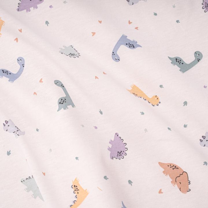 Actual product image Julius Zöllner Jersey winter sleeping bag, Little Dinos (62 cm)