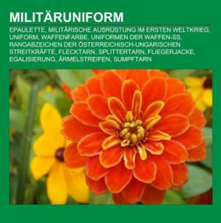 Immagine prodotto Militäruniform (Tedesco, Libri LLC, 2011)