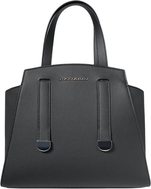 Zoccolillo Kaktus Leder vegane Handtasche handgemacht Signature Maia schwarz