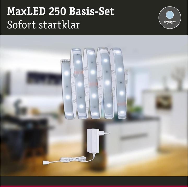Actual product image Paulmann MaxLED 250 Stripe Set (Daylight, 150 cm, Indoor)