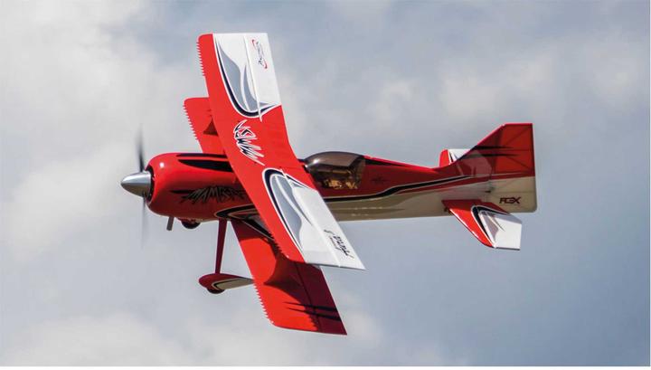 Produktbild Premier Aircraft Mamba 70cc Arf Doppeldecker Rot