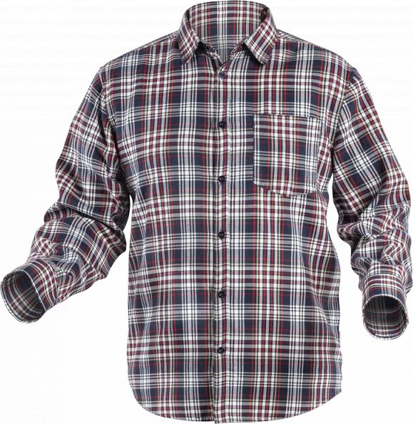 Produktbild Högert Hogert Koszula Robocza Iller Granatowo-Czerwona Rozm.Xl (XL)