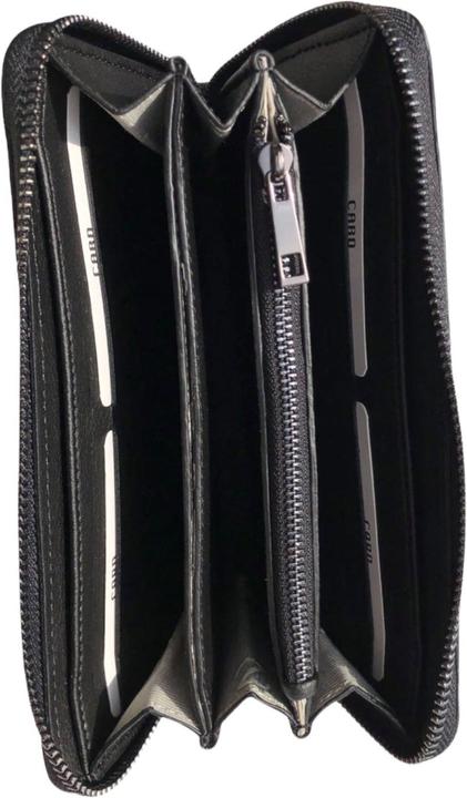 Actual product image Zoccolillo Cactus Leather Wallet Hemera Black