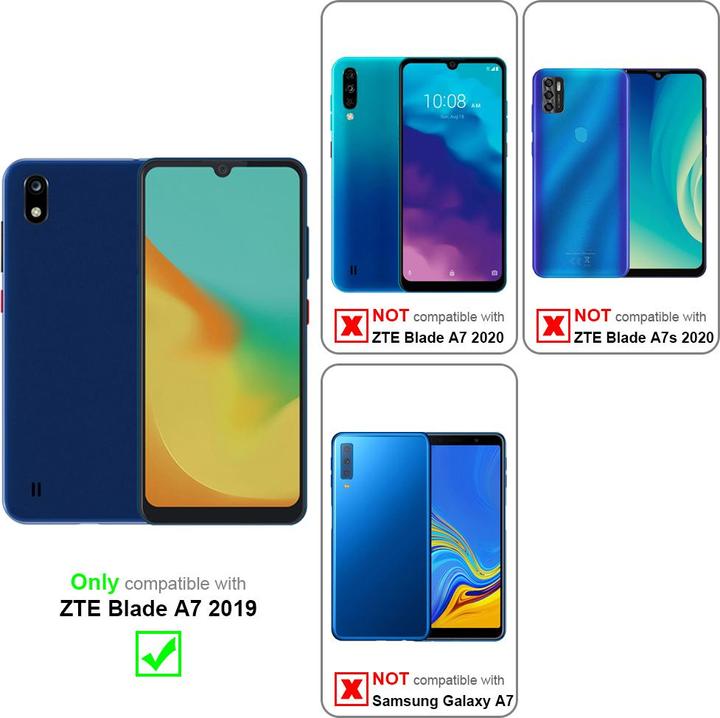 Produktbild Cadorabo Handykette für ZTE Blade A7 2019 Necklace Hülle mit verstellbarem Kordelband