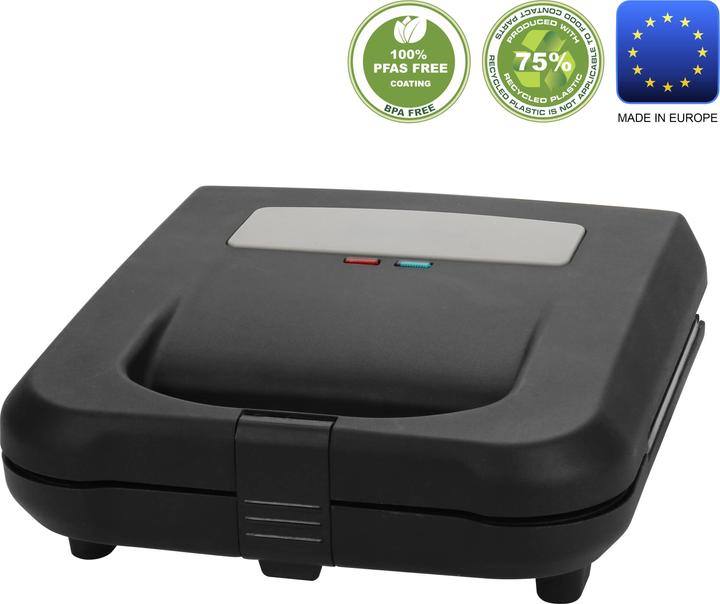 Emerio Sandwichtoaster 2 Scheibentoaster / Grillplatten
