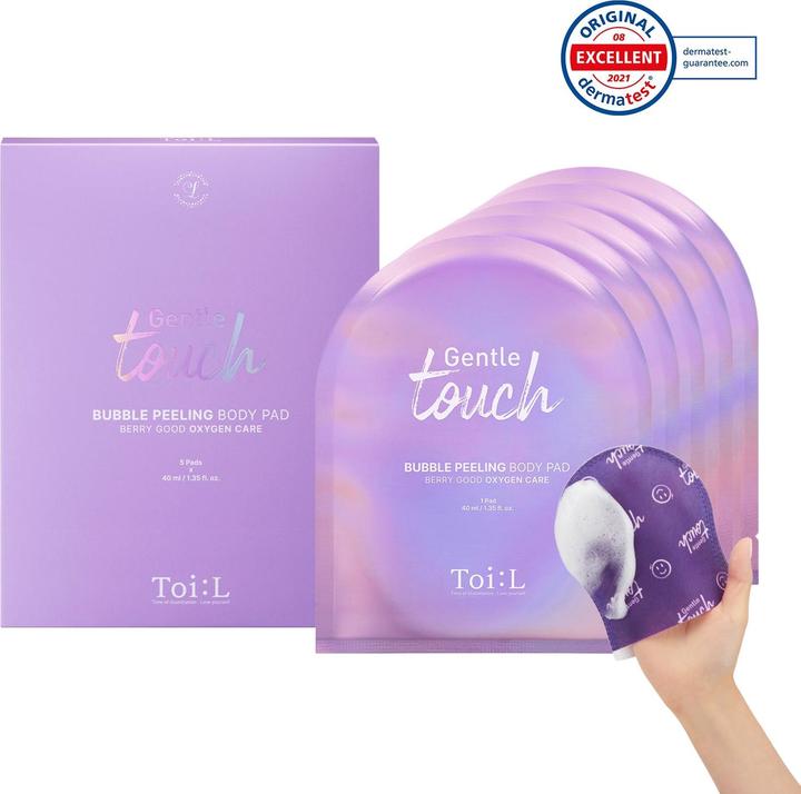 Produktbild Toi:L Gentle Touch Bubble Peeling Body Pad (200 ml)