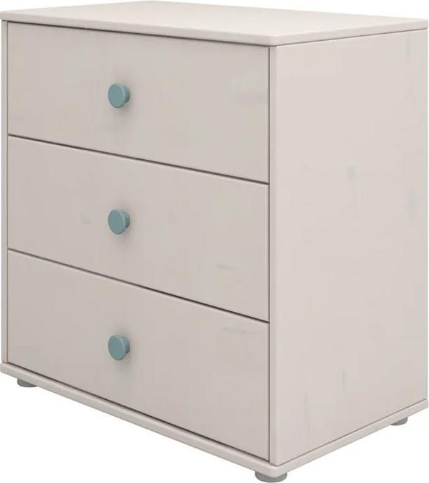Produktbild Flexa Kommode Classic mit 3 Schubladen (72.54 x 44.5 x 74.5 cm)