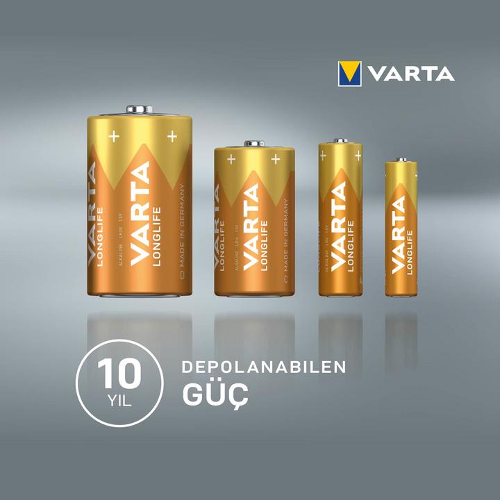 Produktbild Varta Longlife (4 Stk., AAA, 1200 mAh)