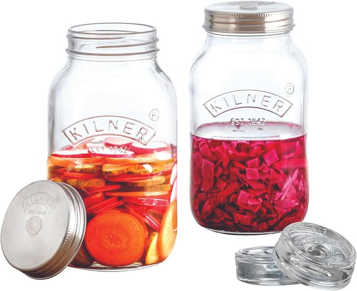 Kilner Fermentationsgläser (2 Stk., 1 l)