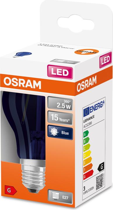 Actual product image Osram LED illuminant (E27, 2.50 W, 10 lm, 1 x, F)