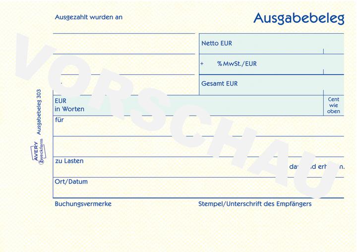 Nutritional values and ingredients Avery Output document with document printing (50 x)