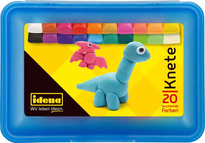 Produktbild Idena Knetbox 20 Stangen Knete sortiert