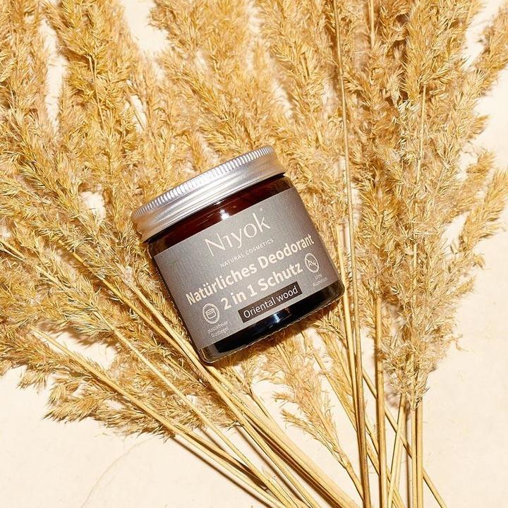 Actual product image Niyok Deodorant cream Oriental Wood (Crème, 40 ml)
