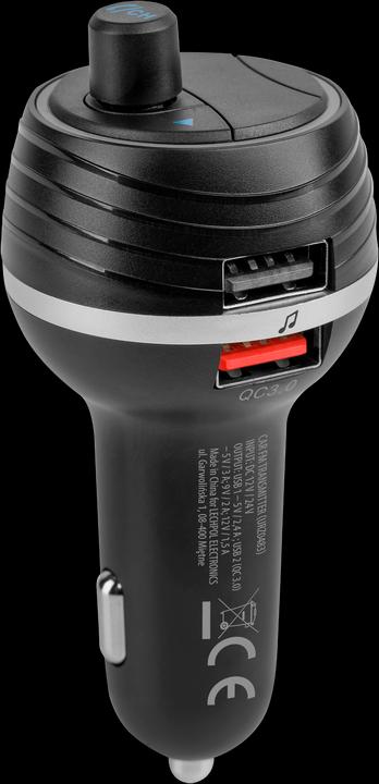 Immagine prodotto Peiying Modulatore FM Bluetooth 2xUSB - Nero