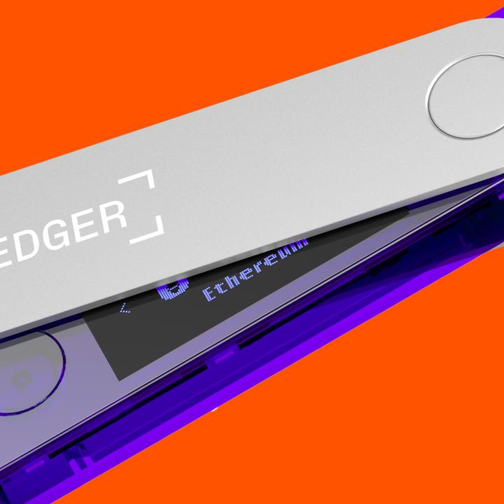 Actual product image Ledger Nano X - Purple (Dogecoin, Dash, Bitcoin, Litecoin, Ethereum Classic)