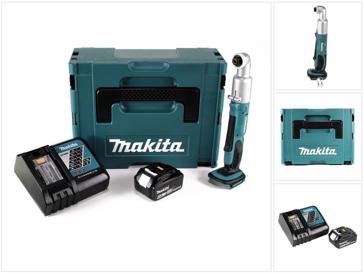 Produktbild Makita DTL 061 RG1J Akku Winkelschlagschrauber 18V 1/4" 60Nm + 1x Akku 6,0Ah + Ladegerät + Makpac (Akkubetrieb)