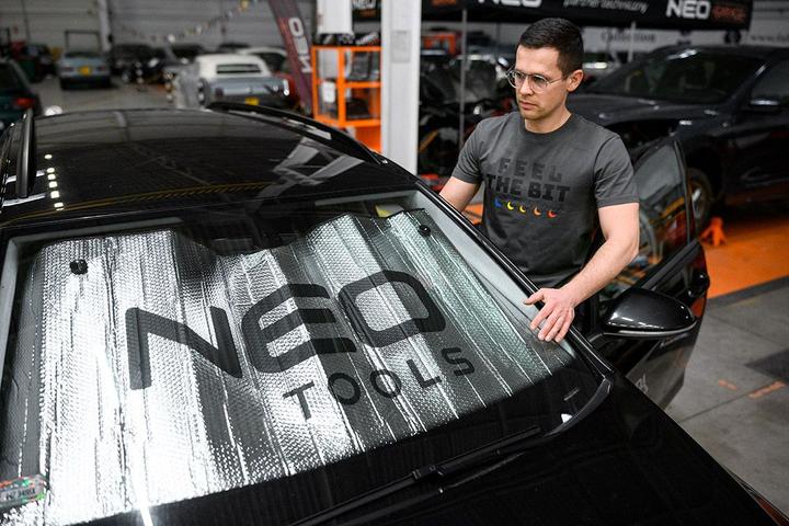 Produktbild Neo T-Shirt mit Aufdruck, FEEL THE BIT, Dydis M (M)