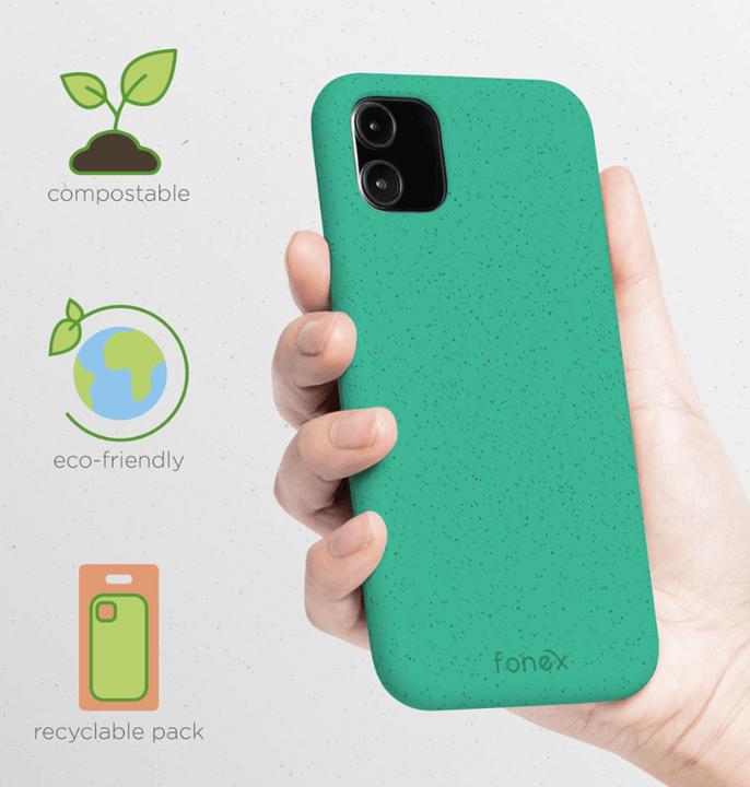 Image du produit Fongex iPhone 12 Pro Max - Étui bio éco-friendly vert (Apple iPhone 12 Pro Max)