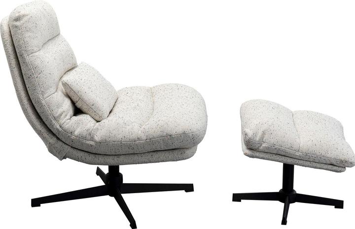 Image du produit Kare Design Drehsessel + Hocker Columbia