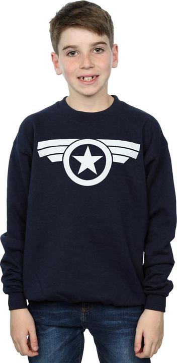 Actual product image Boys Captain America Super Soldier Sweatshirt (116)