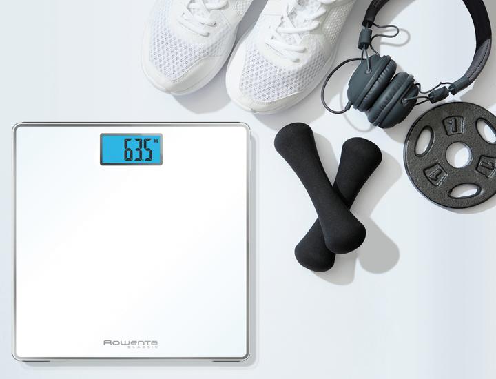 Produktbild Rowenta Classic BS1501, elektronische Personenwaage, 31x31 cm, bis zu 160 kg mit Skala d (160 kg)