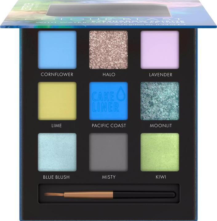 Produktbild Catrice Colour Blast Eyeshadow Palette 020 Blue meets Lime (020 Blue meets Lime)