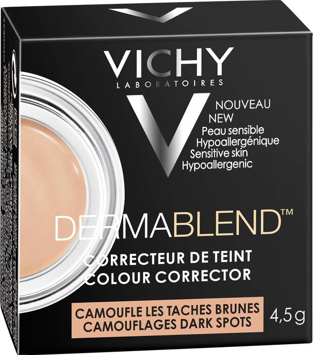 Actual product image Vichy Dermablend Correction Color Apricot Cream (4.5g) (Apricot)
