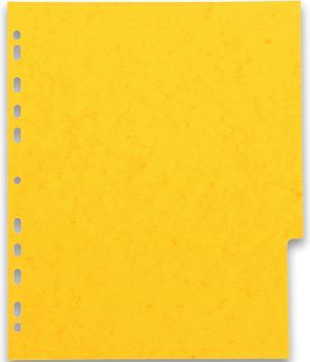 Image du produit Oxford Intercalaires en carton, vierges, DIN A4+, 6 pièces