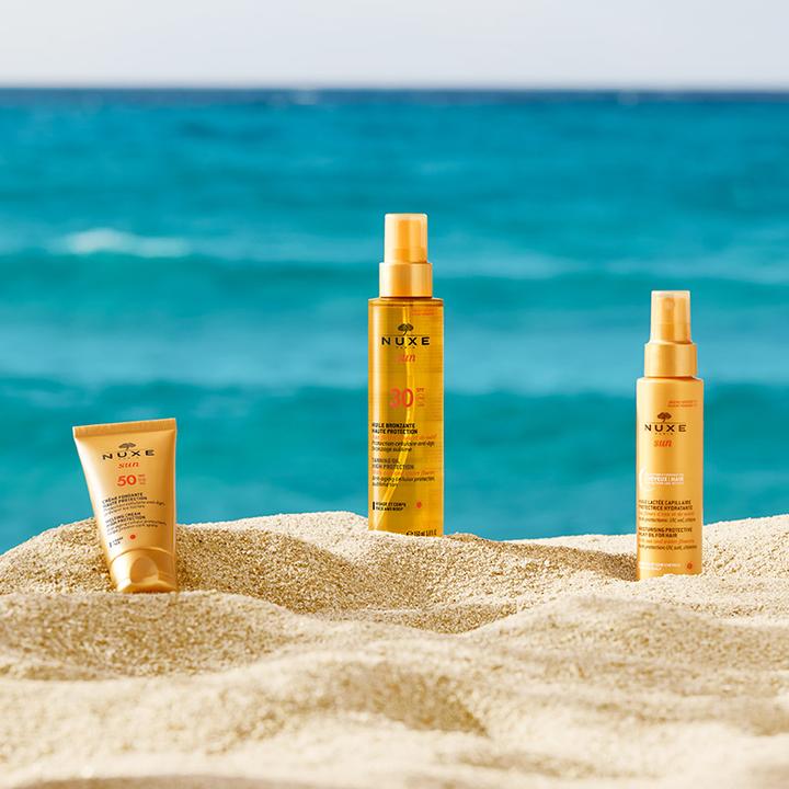Produktbild Nuxe Sonnenspray Gesicht und Körper - Hoher Schutz (Sonnenspray, SPF 50, 150 ml, 150 g)