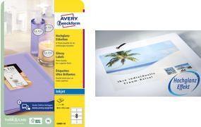 Produktbild Avery Hochglanz-Etiketten