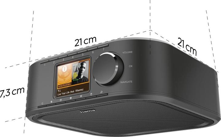 Produktbild Hama DIR355BT (Internetradio, Bluetooth)