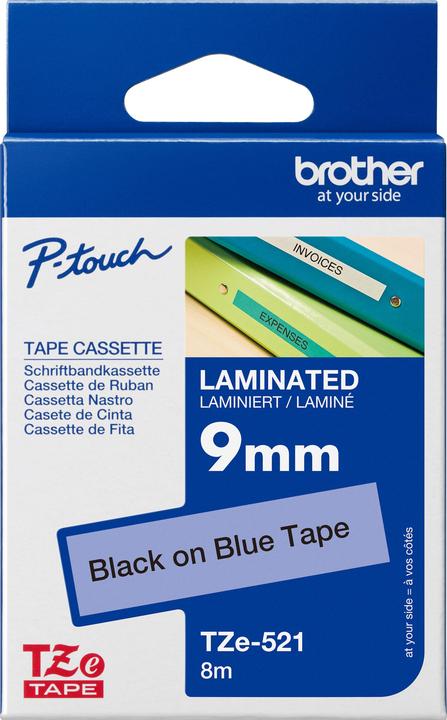 Produktbild Brother Tze-521 (0.90 cm, Blau)