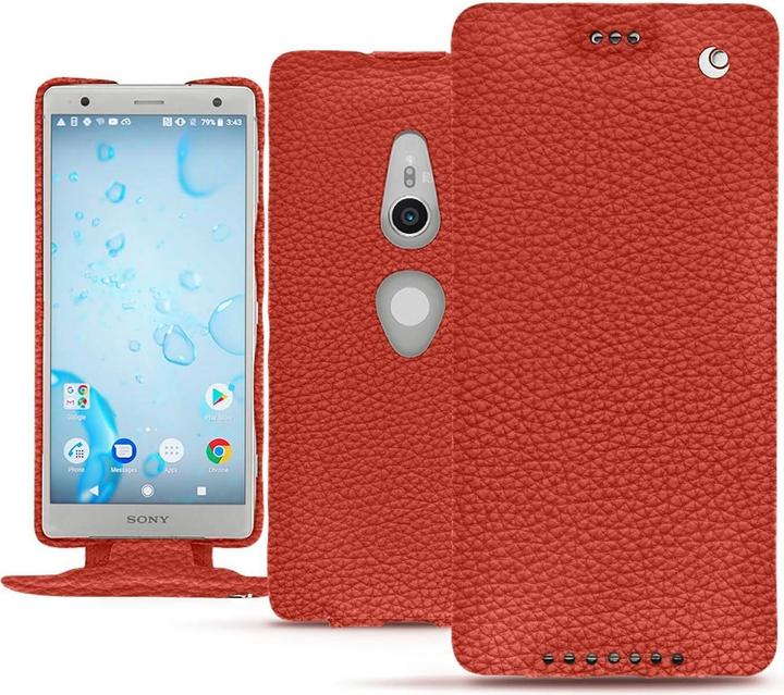 Actual product image Noreve Leather cover vertical (Sony Xperia XZ2)