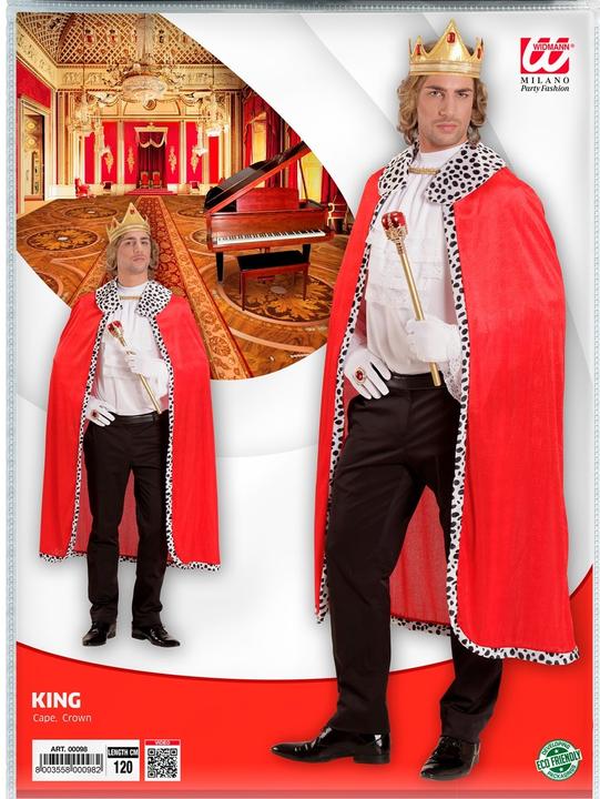 Image du produit Widmann Königsumhang Krone (Taille unique)