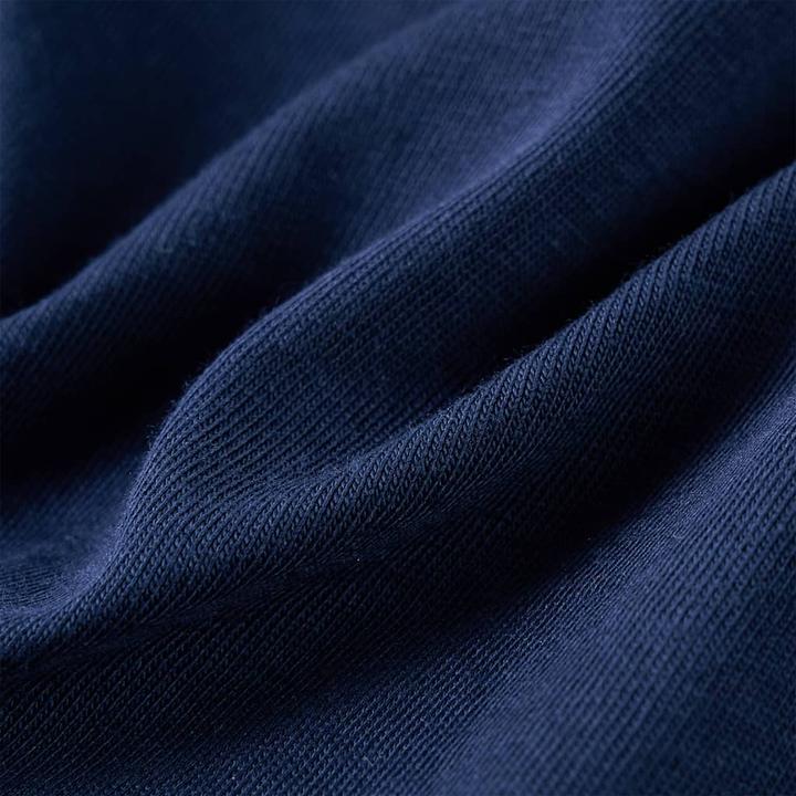 Immagine prodotto VidaXL Camicia da bambino a maniche lunghe blu navy 104,Materiale: 100 (104)