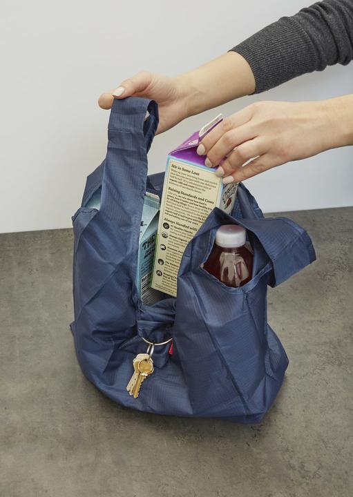Actual product image Kikkerland Keychain Shopping Bag