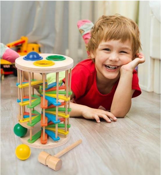 Produktbild small foot Klopfkugelturm